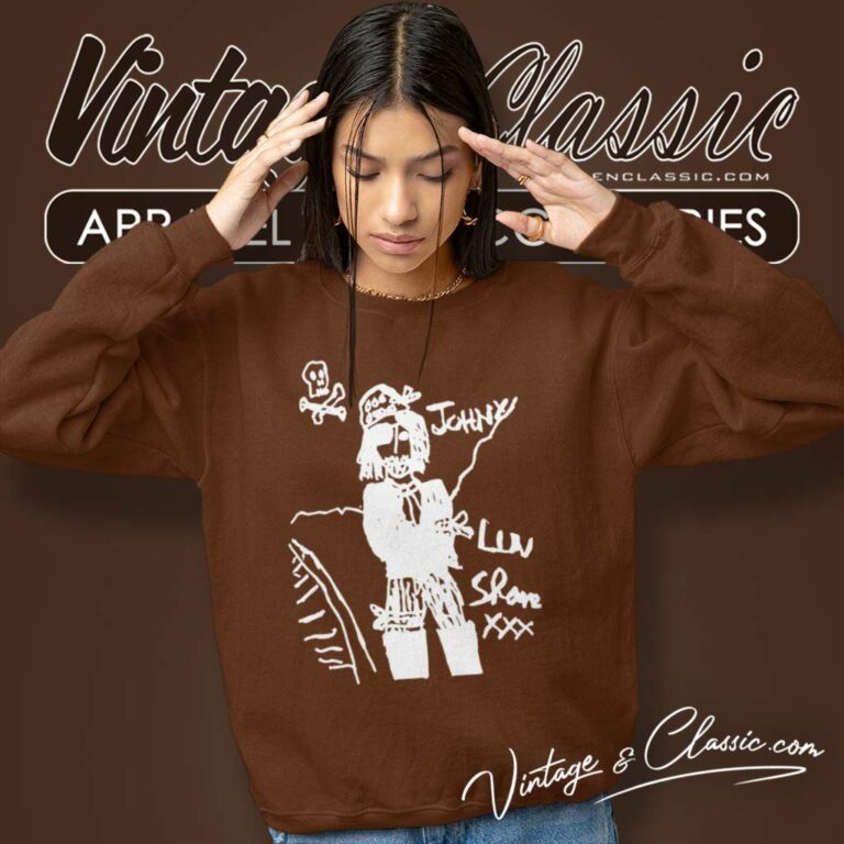 Shane Macgowan Johnny Luv Shane Sweatshirt Shane Macgowan Johnny Luv Shane Sweatshirt