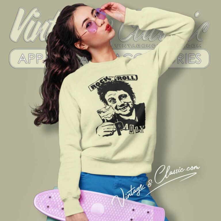Shane Macgowan Rock N Roll Paddy Sweatshirt Shane Macgowan Rock N Roll Paddy Sweatshirt