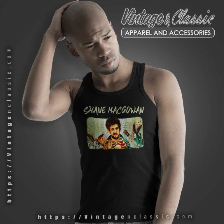 Shane Macgowan Shirt Pogues Frontman Tank Top Racerback Shane Macgowan Shirt Pogues Frontman Tank Top Racerback