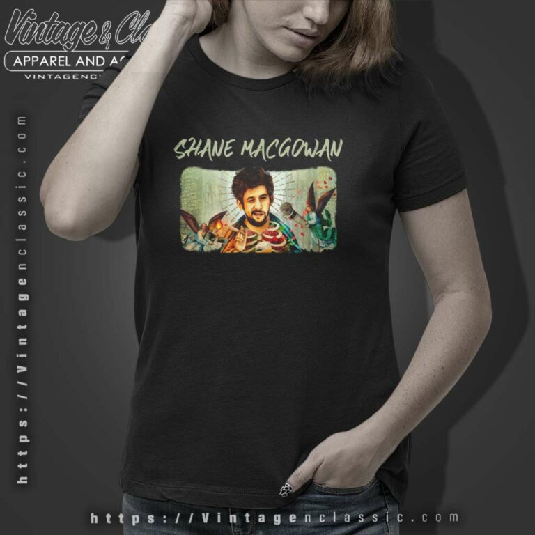 Shane Macgowan Shirt Pogues Frontman Women TShirt Shane Macgowan Shirt Pogues Frontman Women TShirt