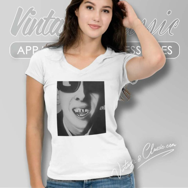 Shane Macgowan Shirt The Pogues V Neck TShirt Shane Macgowan Shirt The Pogues V Neck TShirt