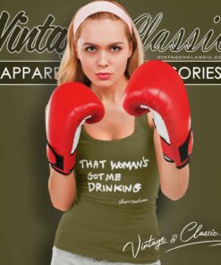 Shane Macgowan That Womans Got Me Drinking Tank Top Racerback