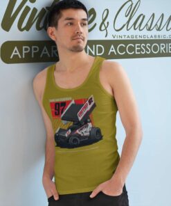 Shane Van Gisbergen Locked Down United X Svg Race Tank Top Racerback