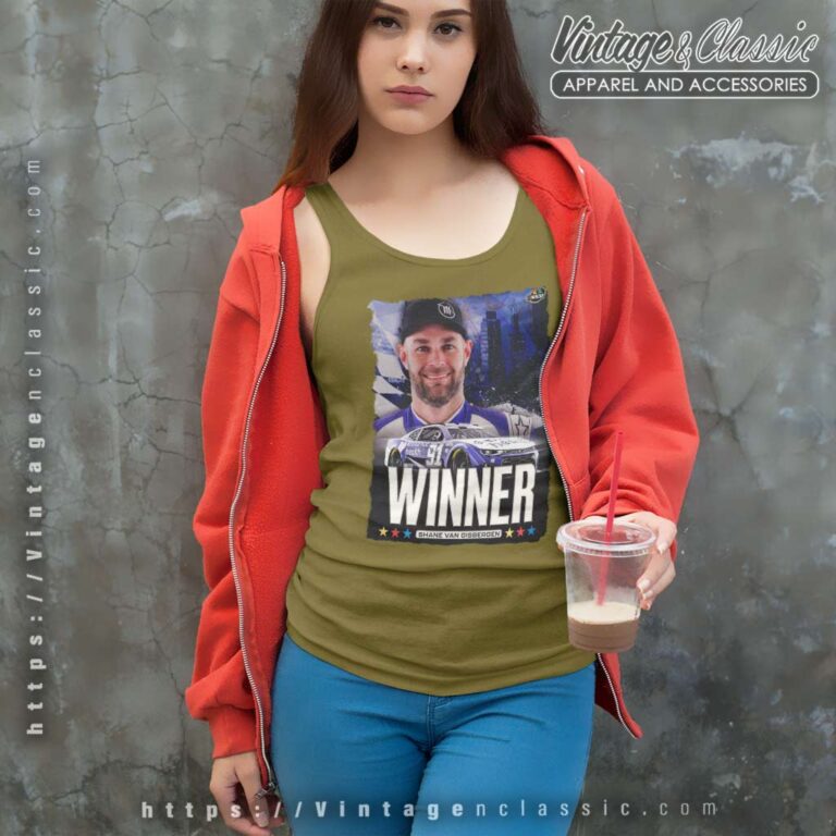 Shane Van Gisbergen Wins Nascar Streets Of Chicago 2023 Tank Top Racerback Shane Van Gisbergen Wins Nascar Streets Of Chicago 2023 Tank Top Racerback