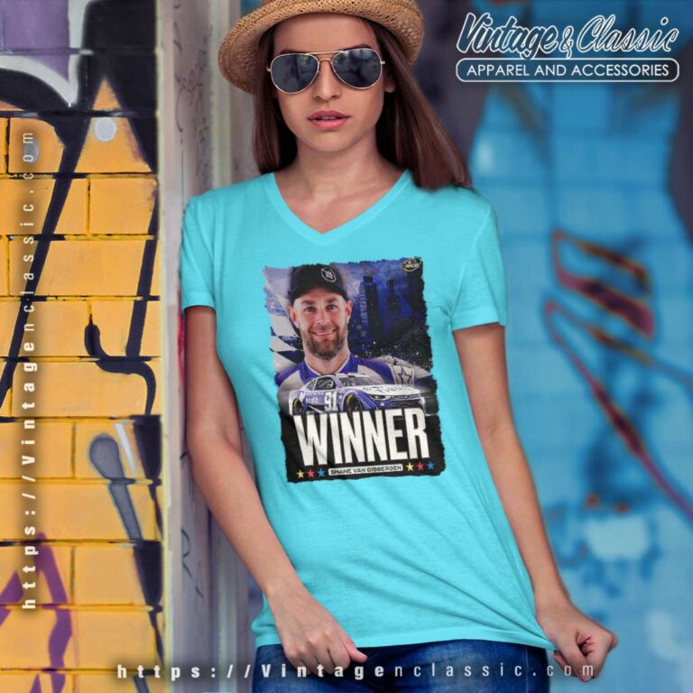 Shane Van Gisbergen Wins Nascar Streets Of Chicago 2023 V Neck TShirt Shane Van Gisbergen Wins Nascar Streets Of Chicago 2023 V Neck TShirt