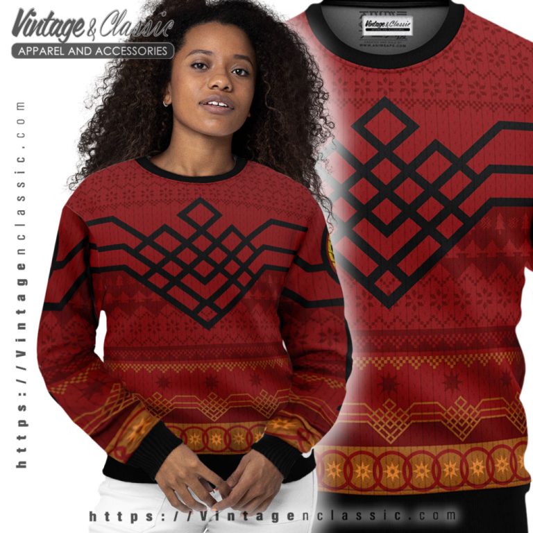Shangchi Legend The Ten Rings Ugly Christmas Sweater Women Ugly Sweater Shangchi Legend The Ten Rings Ugly Christmas Sweater Women Ugly Sweater