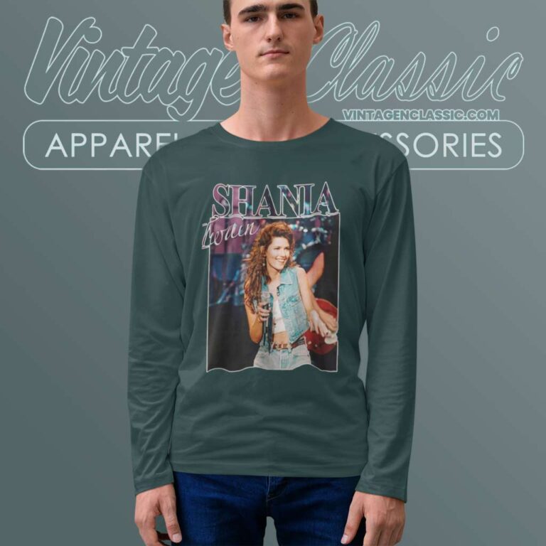 Shania Lets Go Girls Shirt Queen Of Me Tour Long Sleeve Tee Shania Lets Go Girls Shirt Queen Of Me Tour Long Sleeve Tee