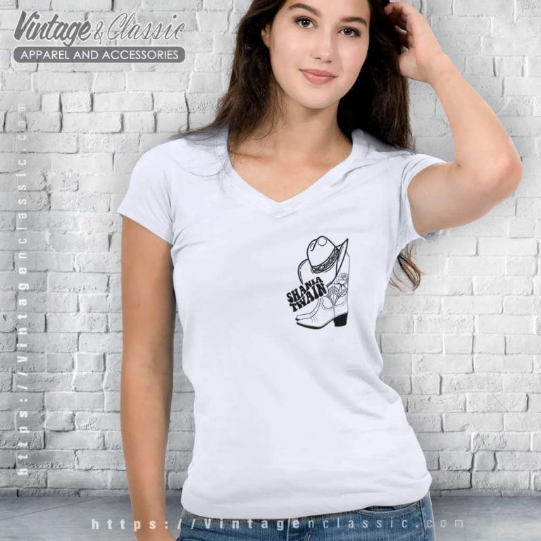 Shania That Dont Impress Me Much V Neck TShirt Shania That Dont Impress Me Much V Neck TShirt