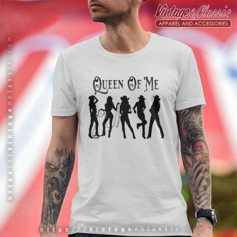 Shania Tour Cowgirl Shirt Queen Of Me Spokane Arena T Shirt Shania Tour Cowgirl Shirt Queen Of Me Spokane Arena T Shirt
