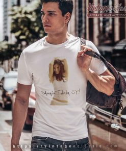 Shania Twain Double Album Shirt Up Album Cover T Shirt