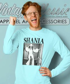 Shania Twain Lets Go Girls Album Cover Long Sleeve Tee