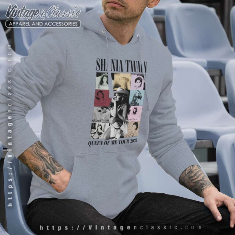 Shania Twain Queen Of Me Tour Hoodie Shania Twain Queen Of Me Tour Hoodie