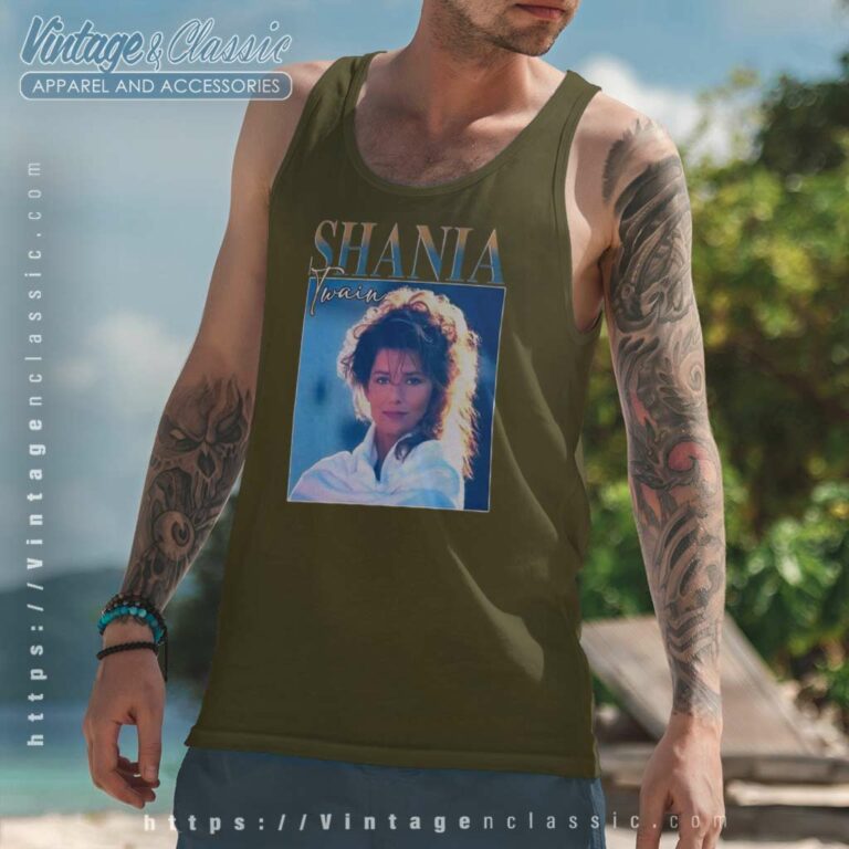 Shania Twain Shirt Concert 2023 Tank Top Racerback Shania Twain Shirt Concert 2023 Tank Top Racerback