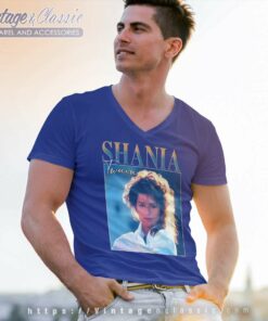 Shania Twain Shirt Concert 2023 5 Shania Twain Shirt Concert 2023 V Neck TShirt