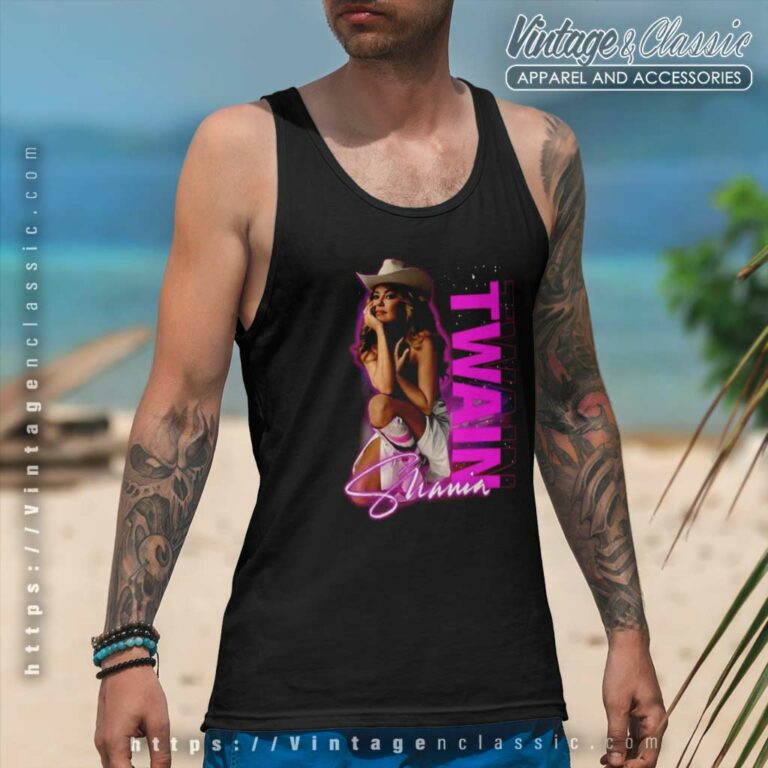Shania Twain Shirt Signature Gift For Music Fan Tank Top Racerback Shania Twain Shirt Signature Gift For Music Fan Tank Top Racerback