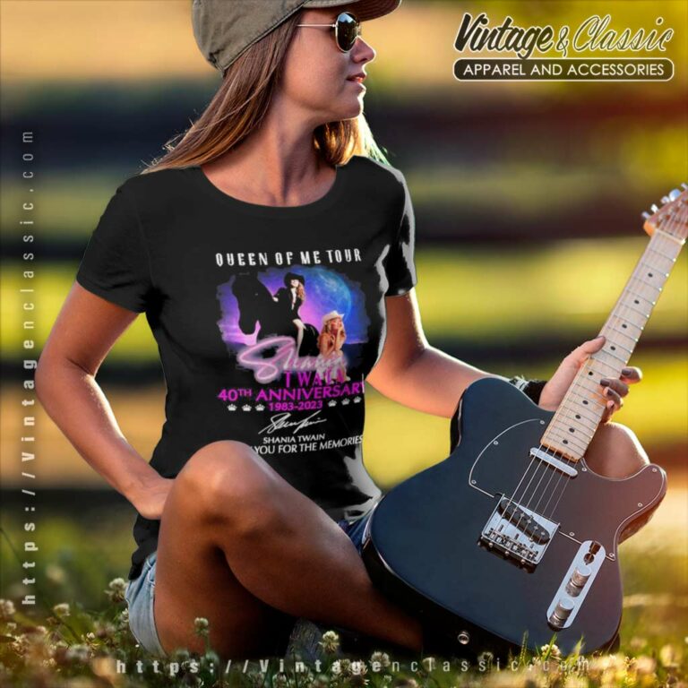 Shania Twain Shirt Tour 40th Anniversary 1983 2023 Women TShirt Shania Twain Shirt Tour 40th Anniversary 1983 2023 Women TShirt