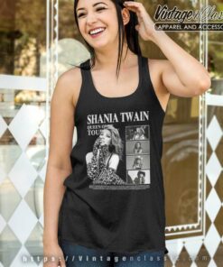Shania Twain Shirt Tour Shania Twain Fans Gift For Tank Top Racerback