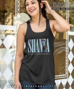 Shania Twain The Woman In Me Shirt Whose Bed Have Your Boots Been Under Tank Top Racerback
