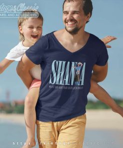 Shania Twain The Woman In Me Shirt Whose Bed Have Your Boots Been Under V Neck TShirt