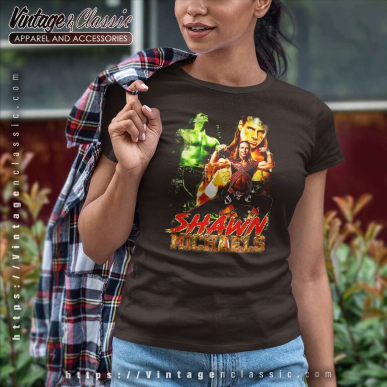 Shawn Michaels Shirt New Popular Shawn Michaels 80s Women TShirt Shawn Michaels Shirt New Popular Shawn Michaels 80s Women TShirt