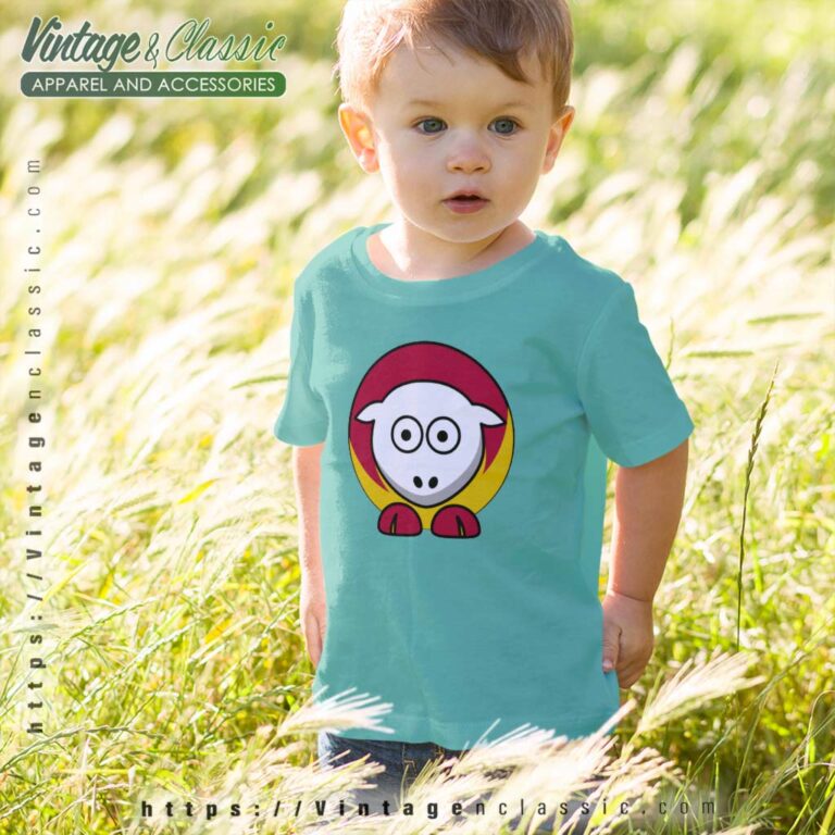 Sheep 3 Toned Kansas City Chiefs Team Colors Kids T Shirt Sheep 3 Toned Kansas City Chiefs Team Colors Kids T Shirt