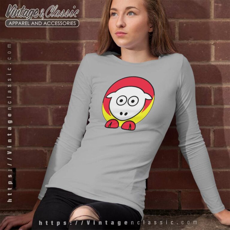 Sheep 3 Toned Kansas City Chiefs Team Colors Long Sleeve Tee Sheep 3 Toned Kansas City Chiefs Team Colors Long Sleeve Tee