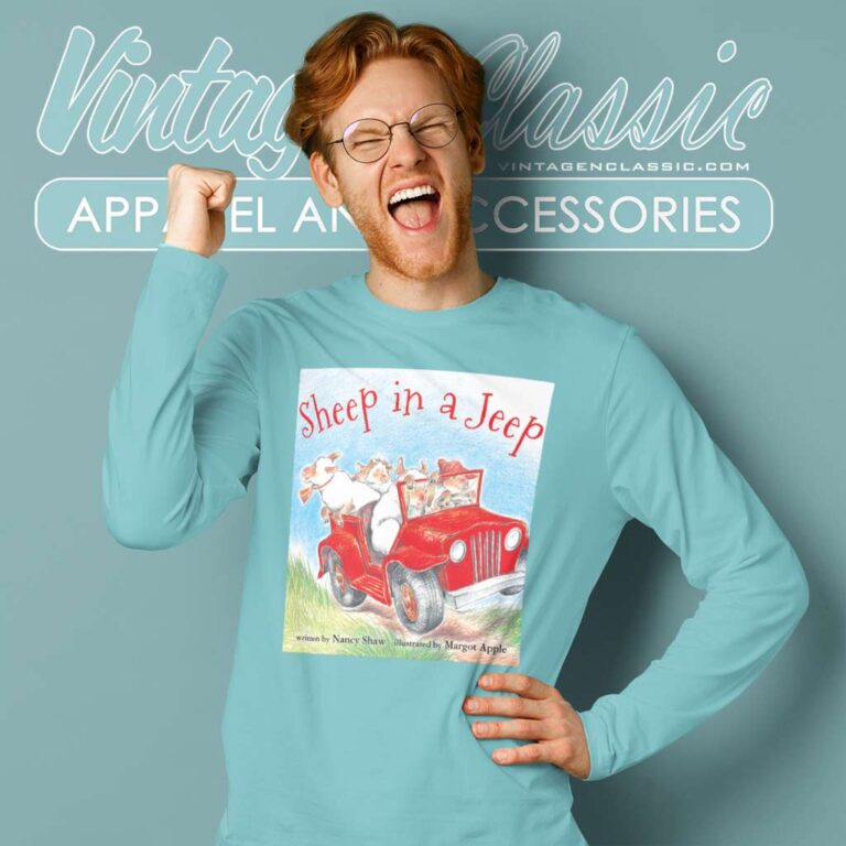 Sheep In A Jeep Long Sleeve Tee Sheep In A Jeep Long Sleeve Tee