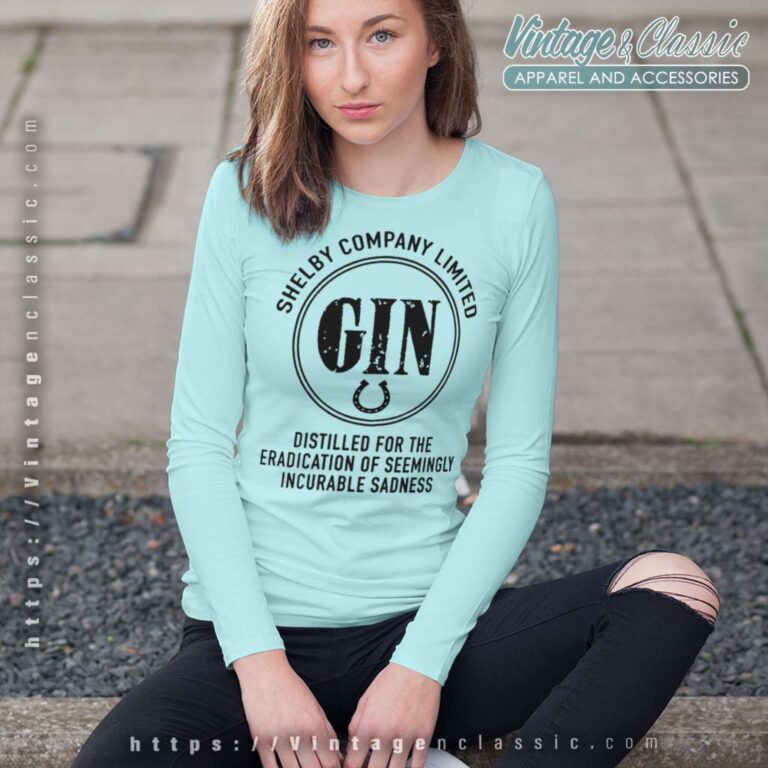 Shelby Company Limited Gin Long Sleeve Tee Shelby Company Limited Gin Long Sleeve Tee