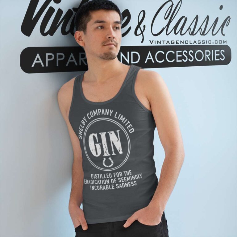 Shelby Company Limited Gin Tank Top Racerback Shelby Company Limited Gin Tank Top Racerback