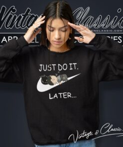 Shikamaru Nike Just Do It Later Sweatshirt 1