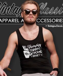 Shimmy Cocoa What Shimmy Tank Top Racerback