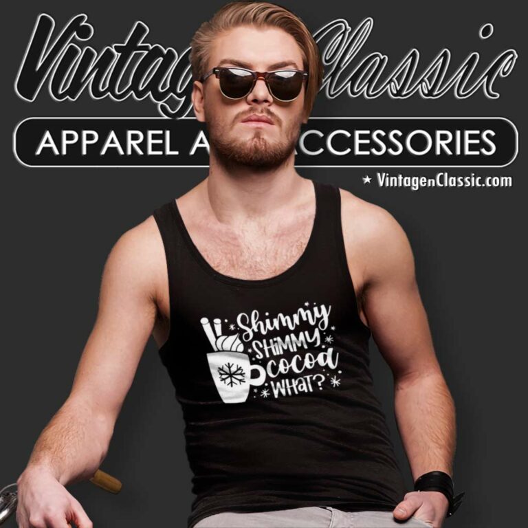 Shimmy Cocoa What Shimmy Tank Top Racerback Shimmy Cocoa What Shimmy Tank Top Racerback