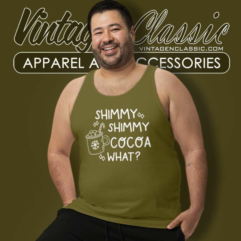 Shimmy Shimmy Cocoa What Tank Top Racerback Shimmy Shimmy Cocoa What Tank Top Racerback