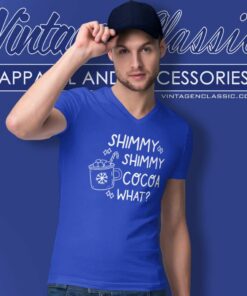 Shimmy Shimmy Cocoa What V Neck TShirt
