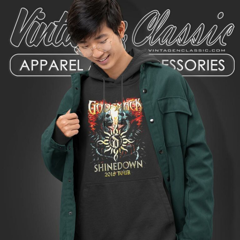 Shinedown And Godsmack Tour 2018 Hoodie Shinedown And Godsmack Tour 2018 Hoodie