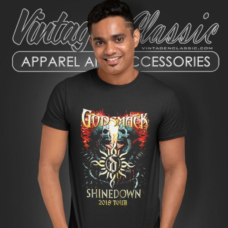 Shinedown And Godsmack Tour 2018 T Shirt Shinedown And Godsmack Tour 2018 T Shirt