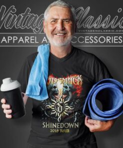 Shinedown And Godsmack Tour 2018 V Neck TShirt