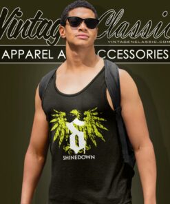 Shinedown Attention Tour Tank Top Racerback