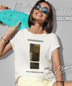 Shinedown Attention Women T Shirt
