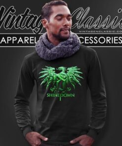Shinedown Lightning Logo Long Sleeve Tee