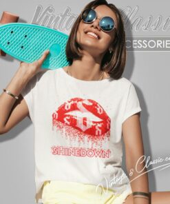 Shinedown Lips Shirt 6 Shinedown Lips Women T Shirt