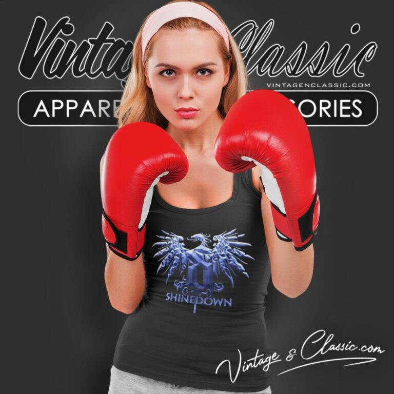 Shinedown Logo Artwork Tank Top Racerback Shinedown Logo Artwork Tank Top Racerback