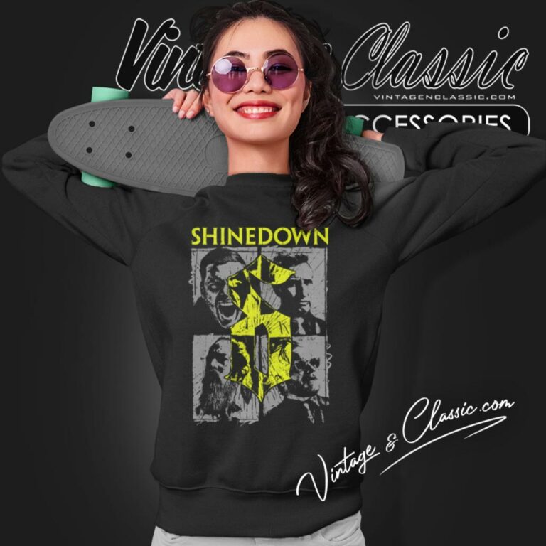 Shinedown Photo Band Sweatshirt Shinedown Photo Band Sweatshirt