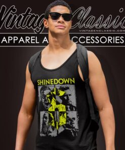 Shinedown Photo Band Shirt 5 Shinedown Photo Band Tank Top Racerback