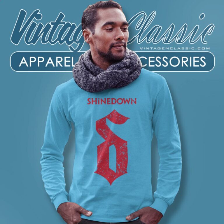 Shinedown Plastic Head Long Sleeve Tee Shinedown Plastic Head Long Sleeve Tee