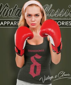 Shinedown Plastic Head Shirt 5 Shinedown Plastic Head Tank Top Racerback