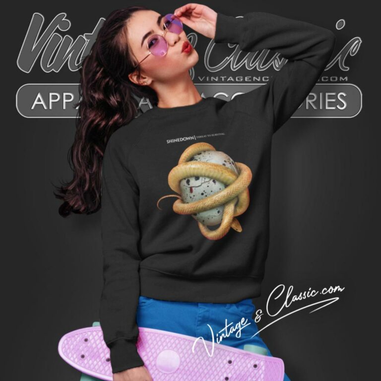 Shinedown Threat To Survival Sweatshirt Shinedown Threat To Survival Sweatshirt