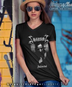 Shining Shirt Halmstad Flag V Neck TShirt