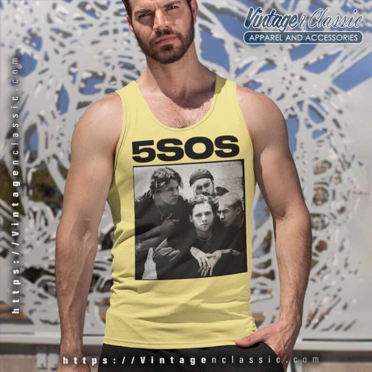 Shirt For 5sos Fan 5sos Tour 2023 Tank Top Racerback Shirt For 5sos Fan 5sos Tour 2023 Tank Top Racerback