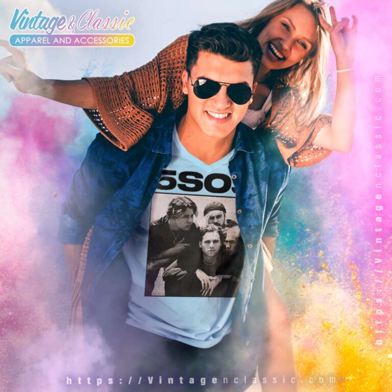 Shirt For 5sos Fan 5sos Tour 2023 V Neck TShirt Shirt For 5sos Fan 5sos Tour 2023 V Neck TShirt